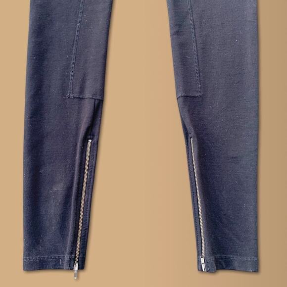 CABi Midtown Ponte Riding Ankle Zip Leggings Black #196 Size Small S Classic - Picture 13 of 13
